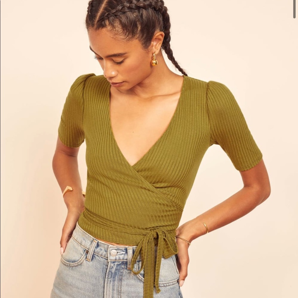 NWT Reformation Rosebud Top